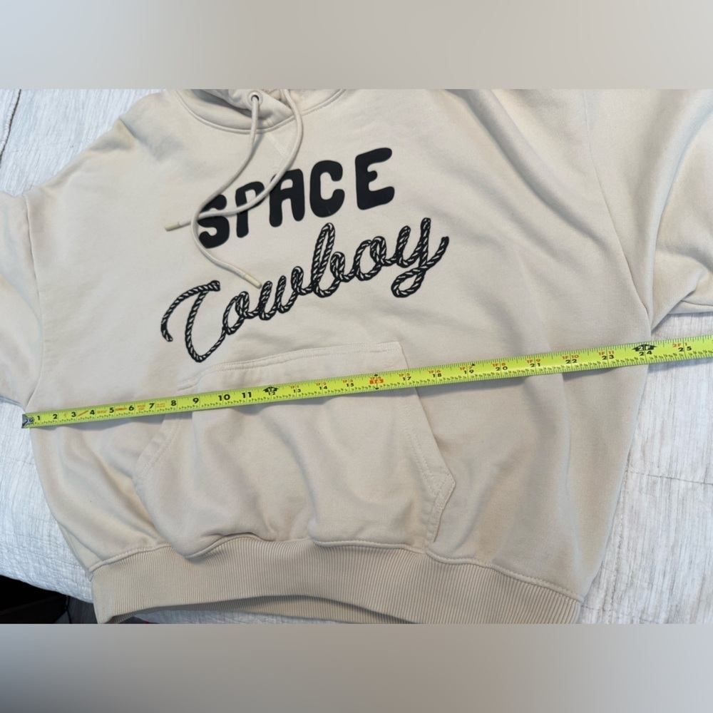 Wrangler Space Cowboy Tan Hoodie XS - Picture 8 of 10